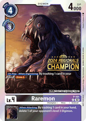 Raremon [P-101] - P-101 (2024 Regionals Champion) [Promotional Cards]