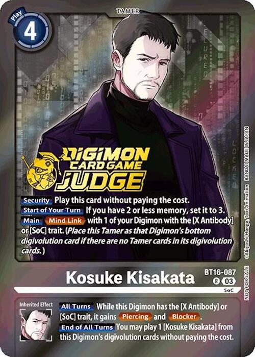 Kosuke Kisakata [BT16-087] (Judge Pack 6) [Beginning Observer]