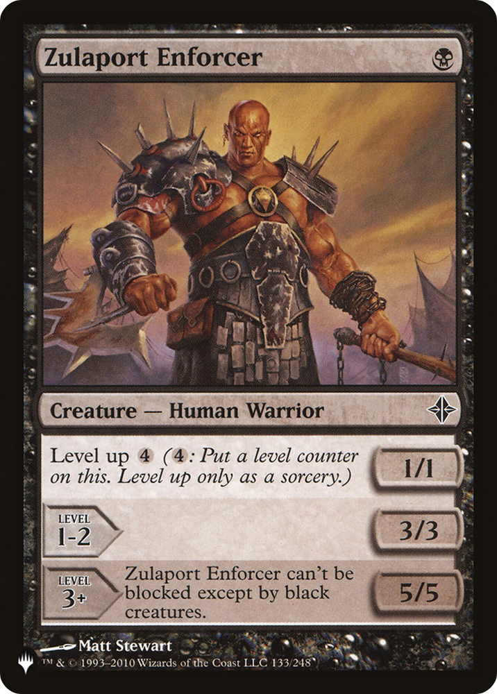 Zulaport Enforcer [The List Reprints]