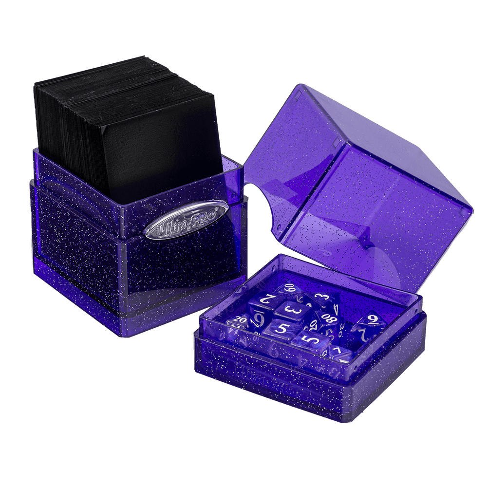 Ultra PRO: Satin Tower - Glitter Purple