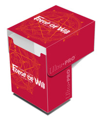 Ultra PRO: Flip Box - Force of Will (Red Card Back)