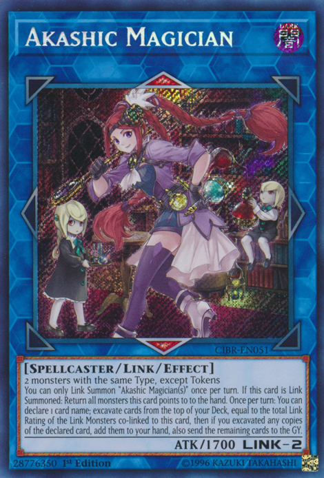 Akashic Magician [CIBR-EN051] Secret Rare