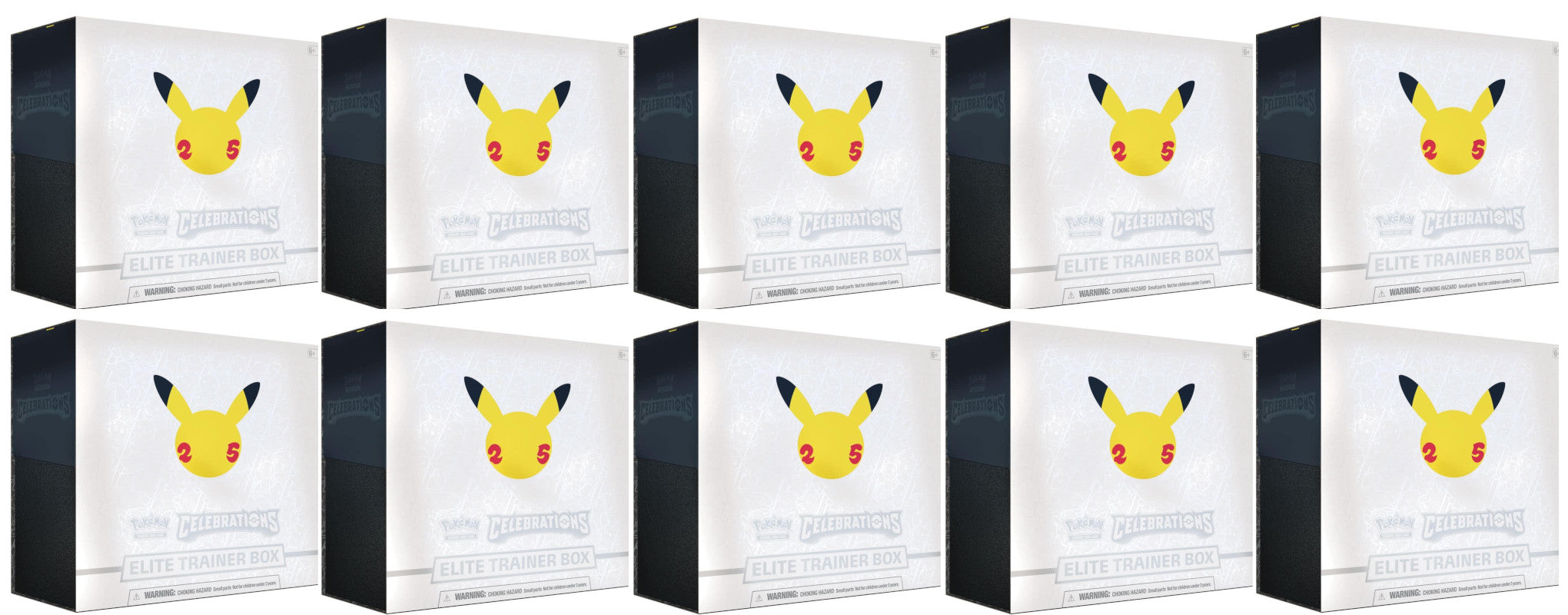 Celebrations: 25th Anniversary - Elite Trainer Box Case