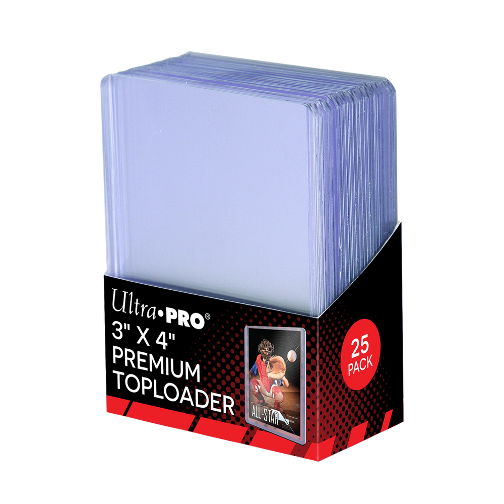 Ultra PRO: Toploader - 3" x 4" (25ct Super Clear Premium) [Pack of 4]