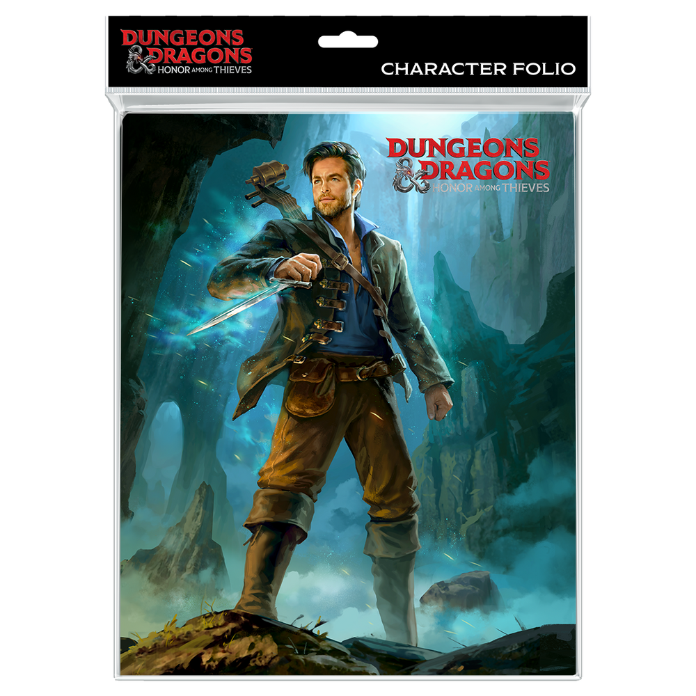 Ultra PRO: Character Folio with Stickers - Honor Among Thieves (Chris Pine)