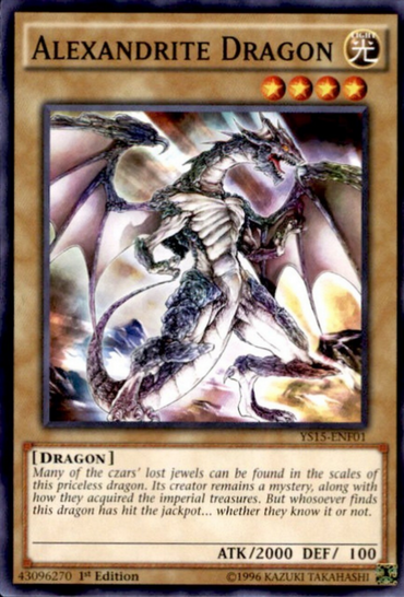 Alexandrite Dragon [YS15-ENF01] Common