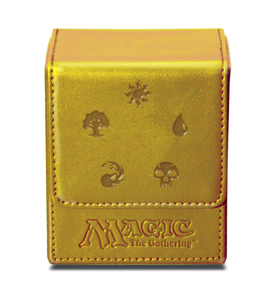 Ultra PRO: Flip Box - Magic the Gathering (Gold Mana)