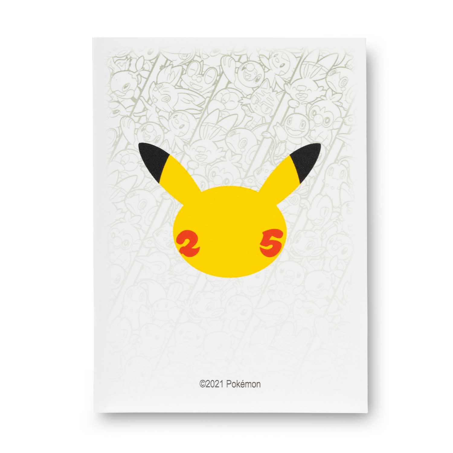 Celebrations: 25th Anniversary - Card Sleeves (White)