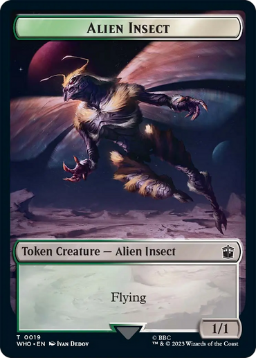 Alien Insect Token [Doctor Who Tokens]