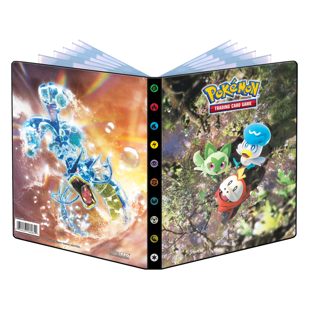 Ultra PRO: 4-Pocket Portfolio - Pokemon (Fuecoco, Sprigatito, Quaxly and Gyarados)