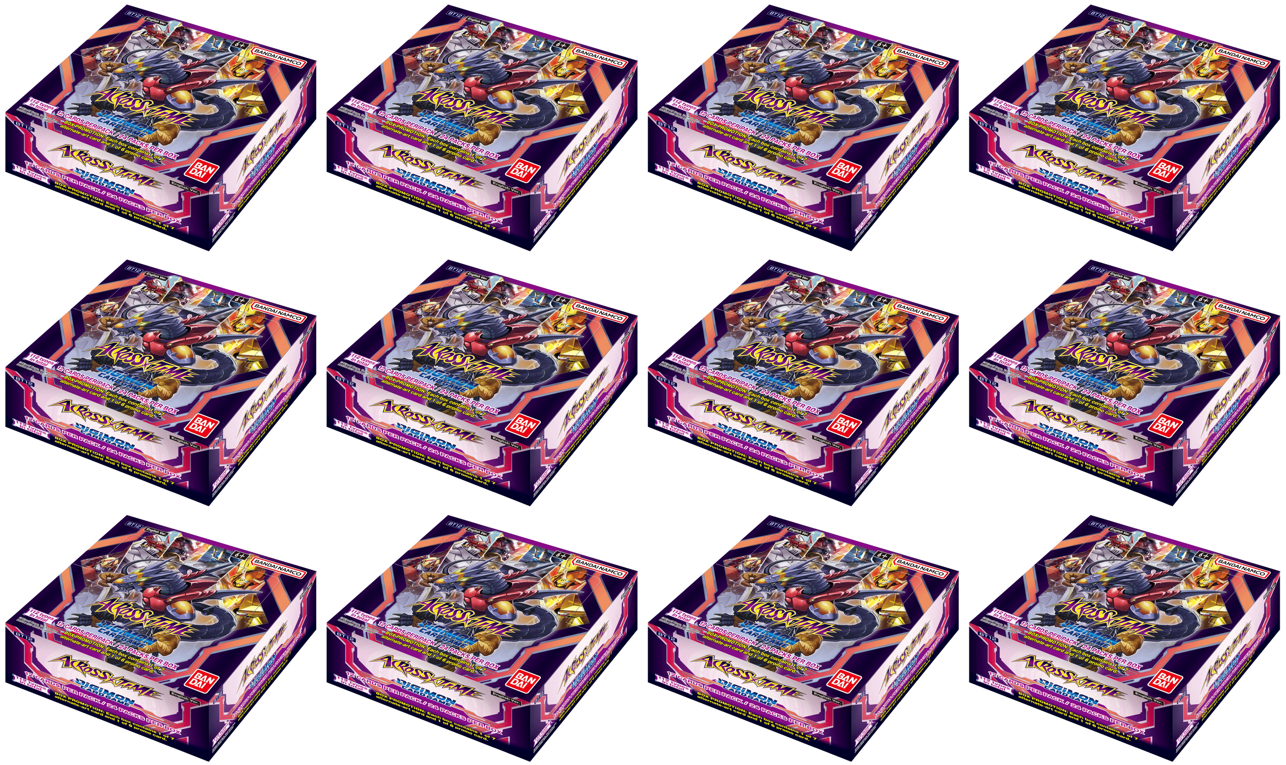 Across Time - Booster Box Case [BT-12]